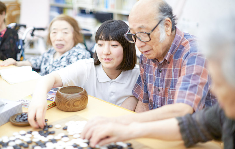 利用者様の新しい一面を知った時はすごくうれしいです