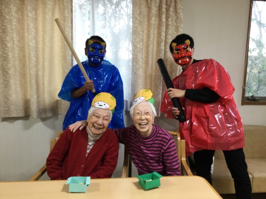 豆まき