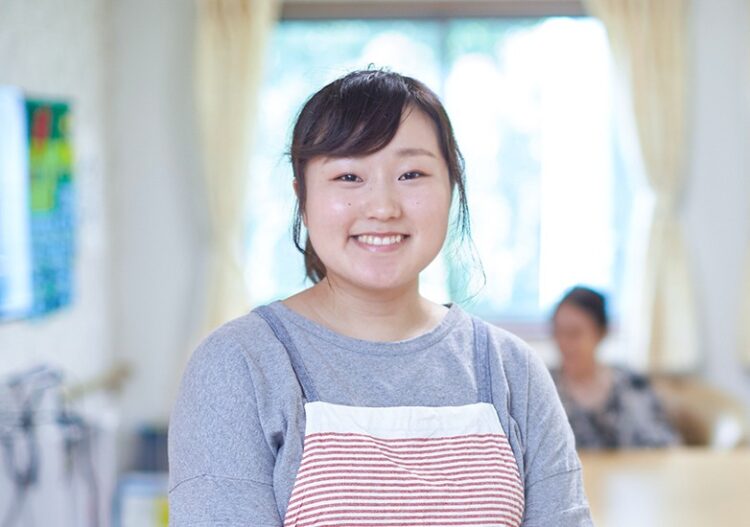 ご利用者さまの笑顔を見ることがモチベーションに繋がっています